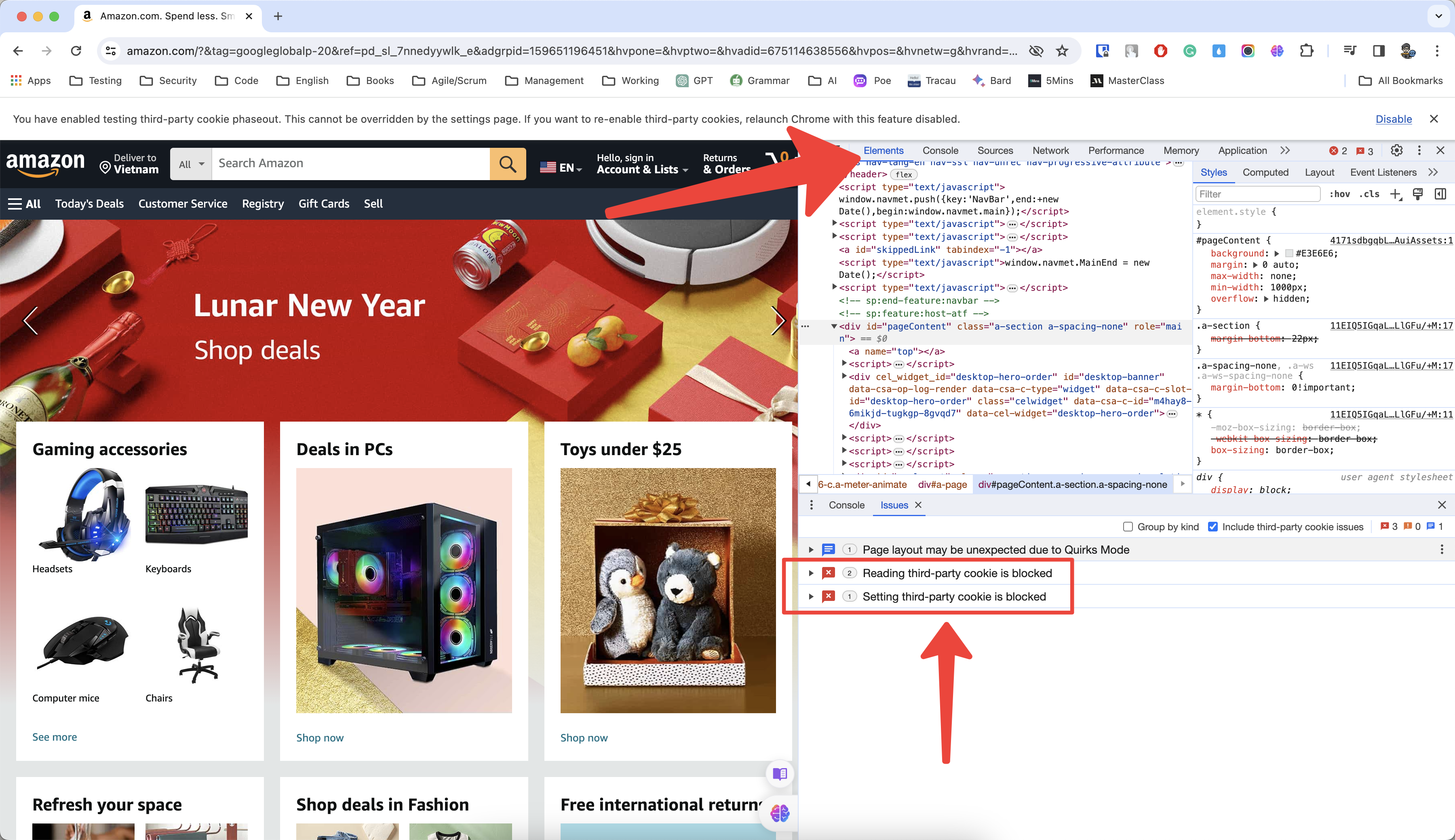 Testing for your web application when 3rd party cookies will be blocked on Chrome